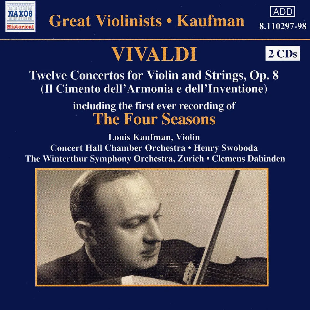 Twelve Concertos for Violin and Strings, op. 8 (Il Cimento dell’Armonia e dell’Inventione)