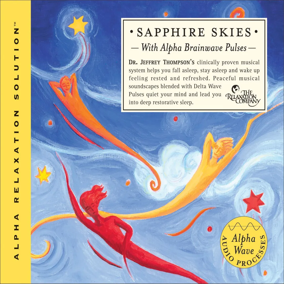 Sapphire Skies (With Alpha Brainwave Pulses)