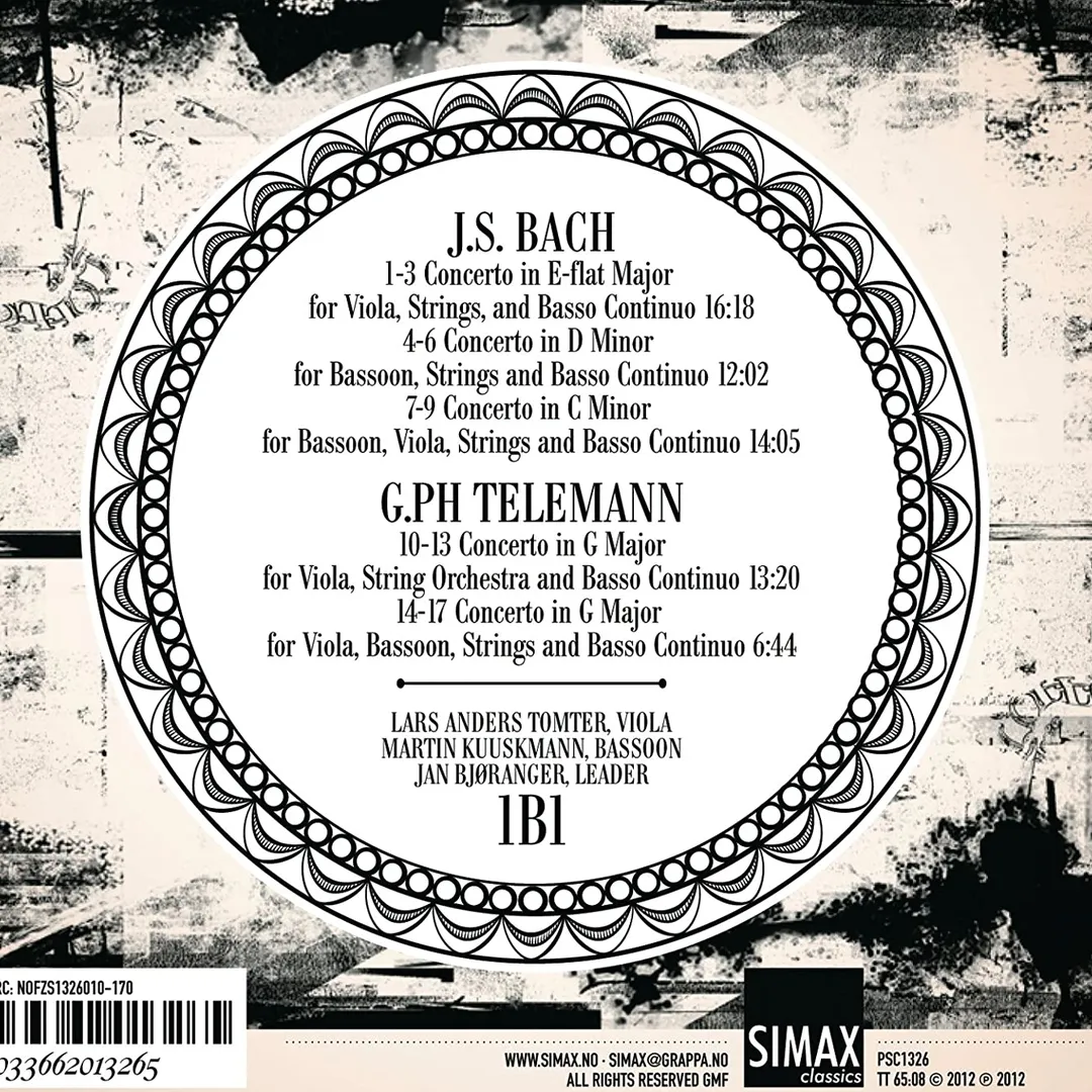 Concertos for Viola & Bassoon