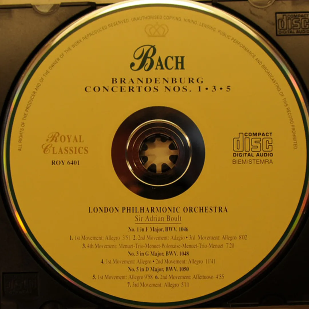 Brandenburg Concertos nos. 1, 3, & 5