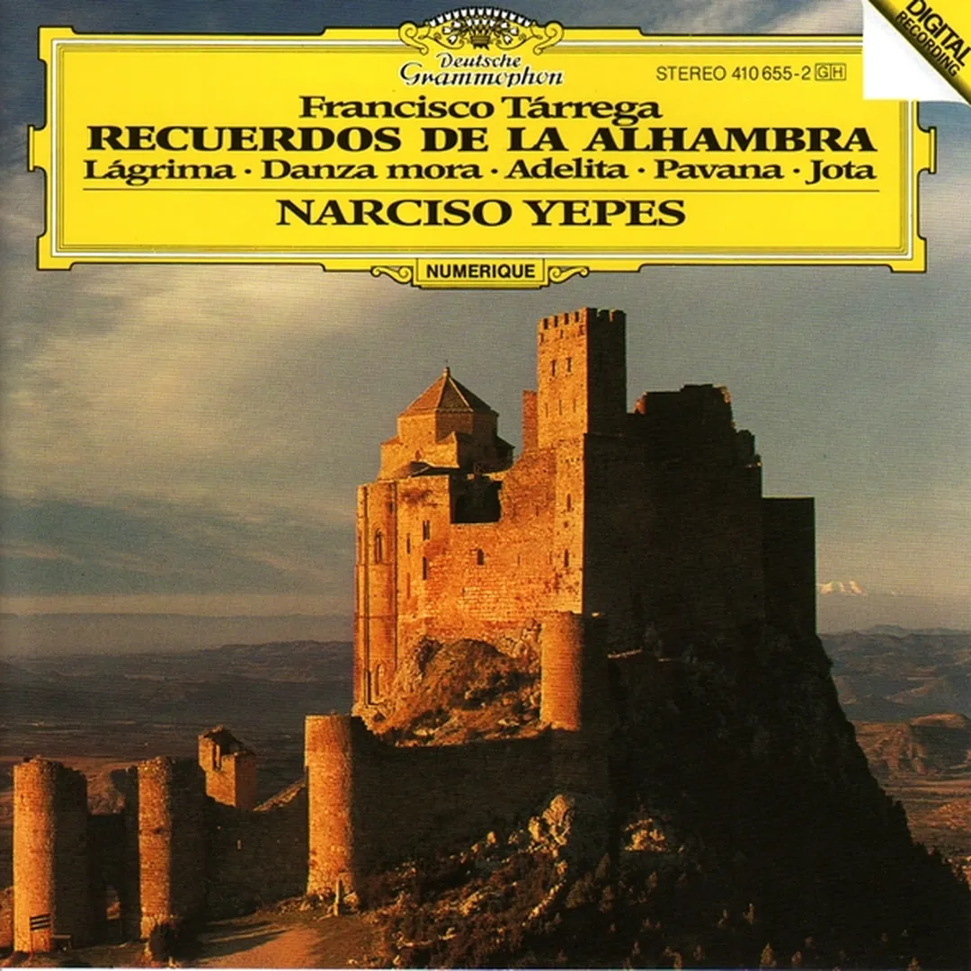 Recuerdos de la Alhambra / Lágrima / Danza mora / Adelita / Pavana / Jota