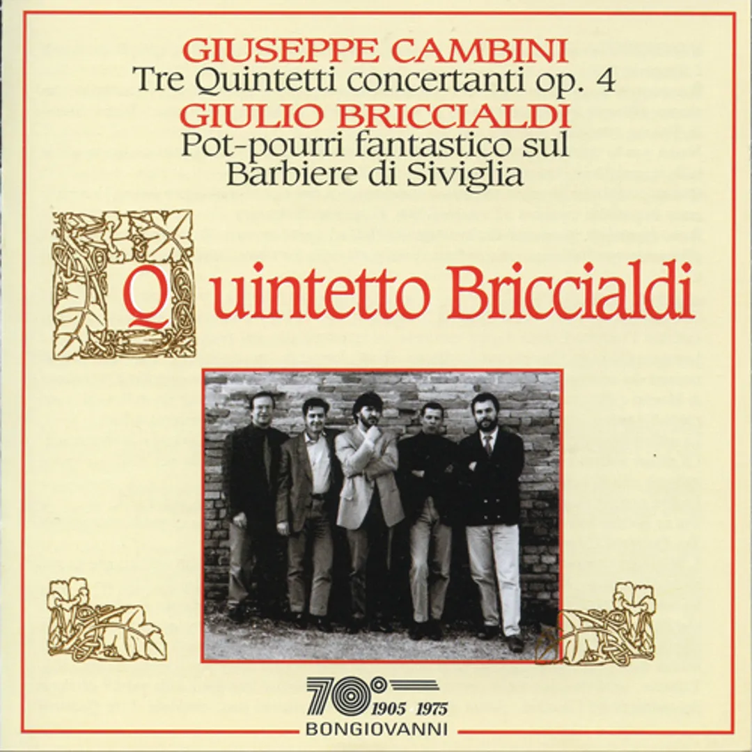 Cambini: Tre Quintetti concertanti / Briccialdi: Pot-pourri fantastico