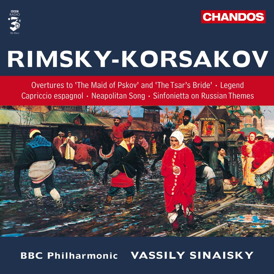 Overtures to "The Maid of Pskov" and "The Tsar's Bride" / Legend / Capriccio espagnol / Neapolitan Song / Sinfonietta on Russian Themes