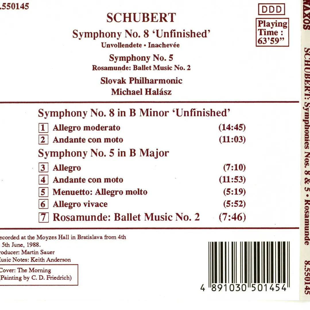 Symphonies nos. 8 & 5