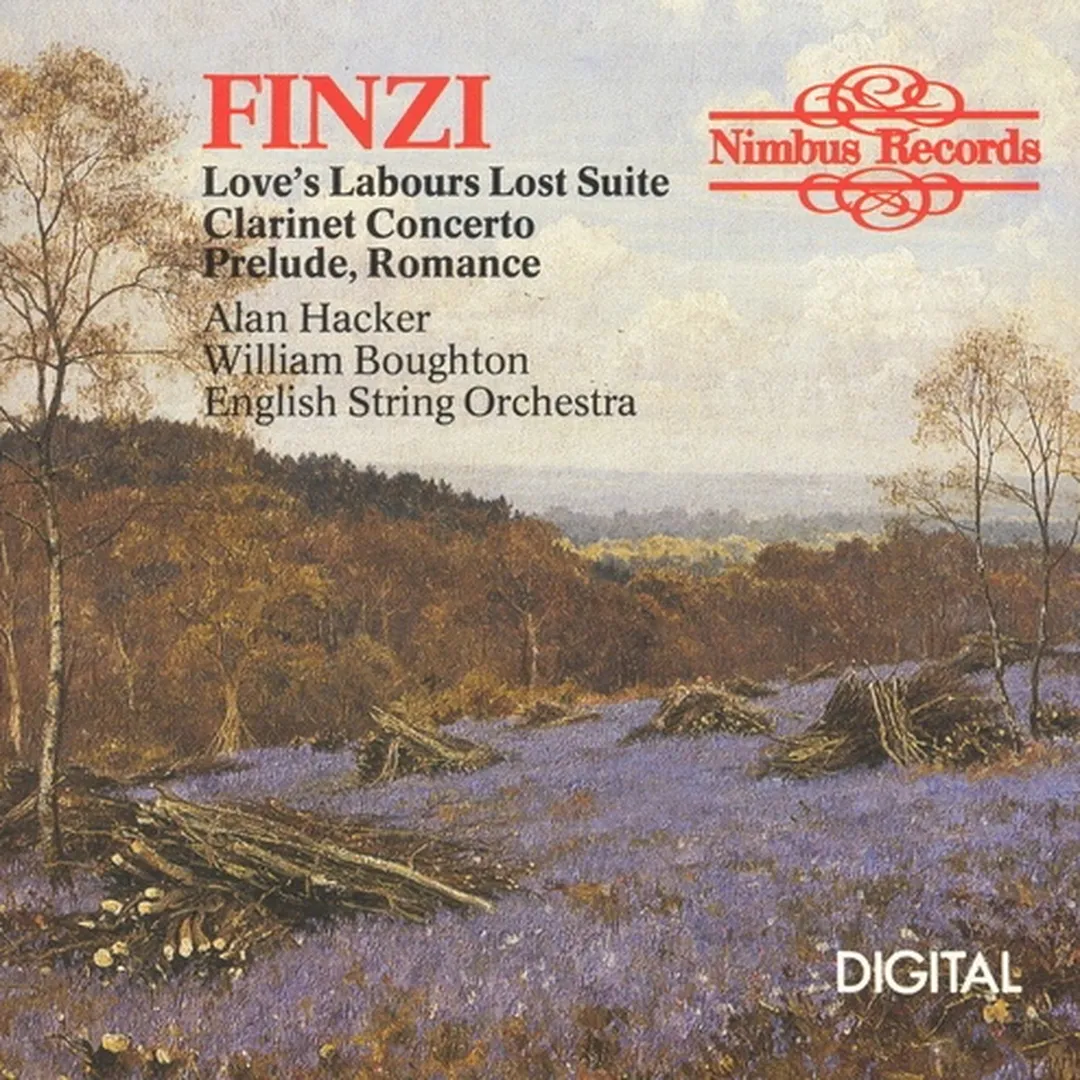 Love's Labours Lost Suite / Clarinet Concerto / Prelude / Romance