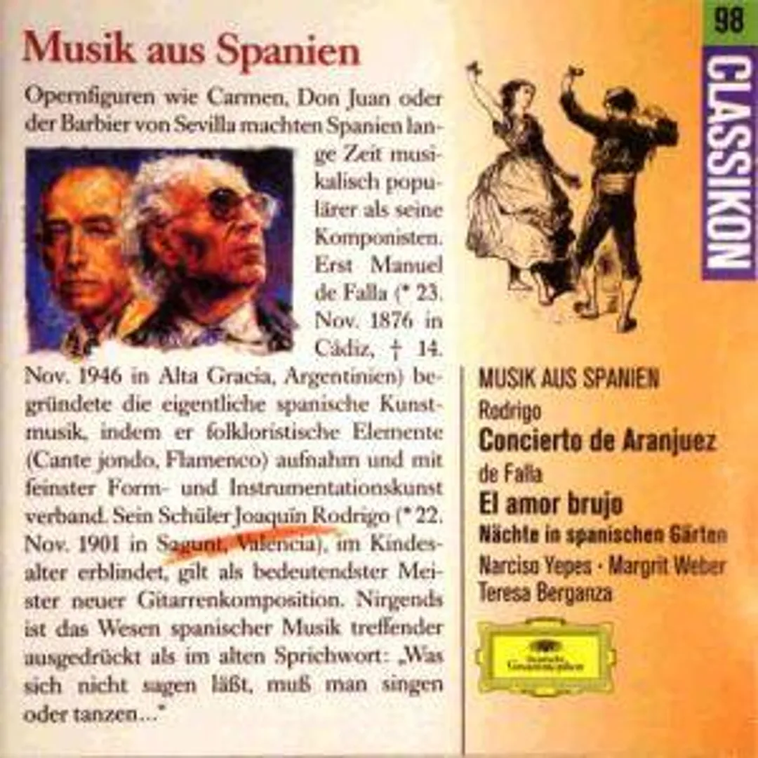 Rodrigo: Concierto de Aranjuez / Falla: Night in the Gardens of Spain / El amor brujo