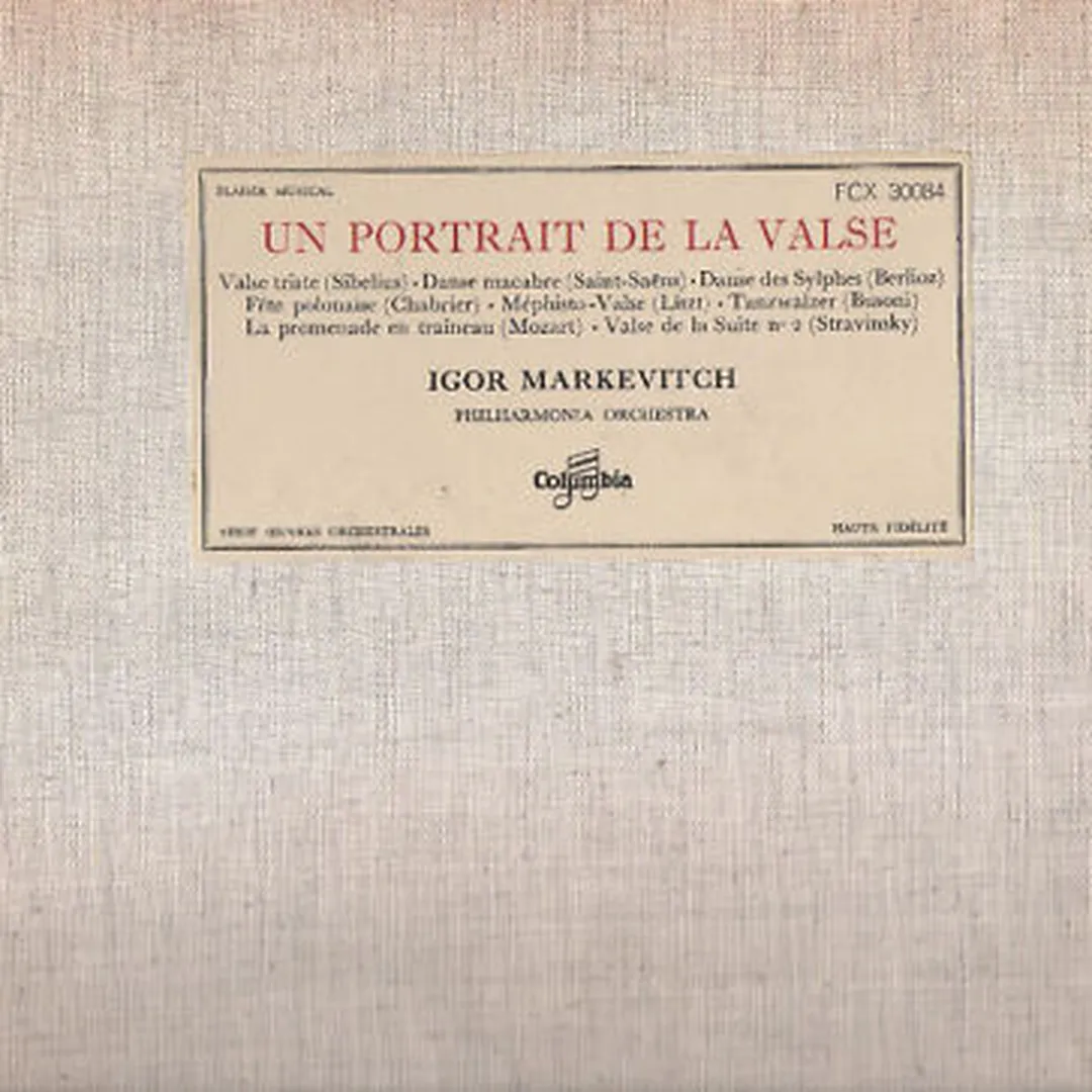 Un portrait de la valse