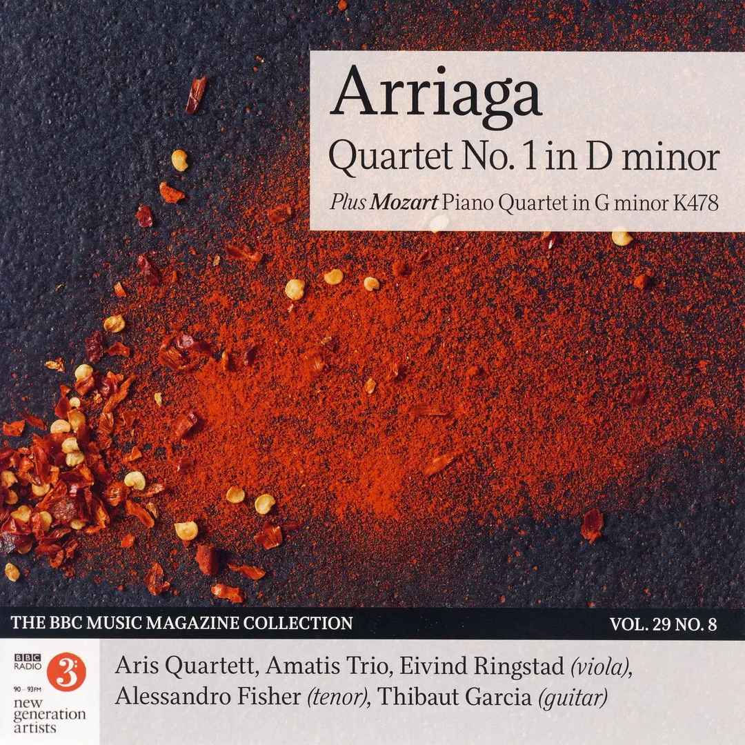 BBC Music, Volume 29, Number 8: Arriaga: String Quartet No. 1 / Giuliani: Six Cavatine / Mozart: Piano Quartet in G min K478
