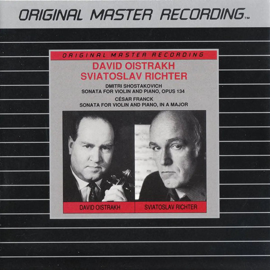 Shostakovich: Sonata for Violin and Piano, op. 134 / Franck: Sonata for Violin and Piano in A major