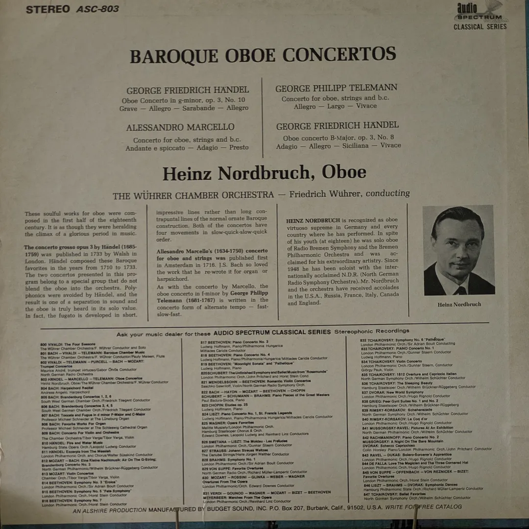 Oboe Concertos
