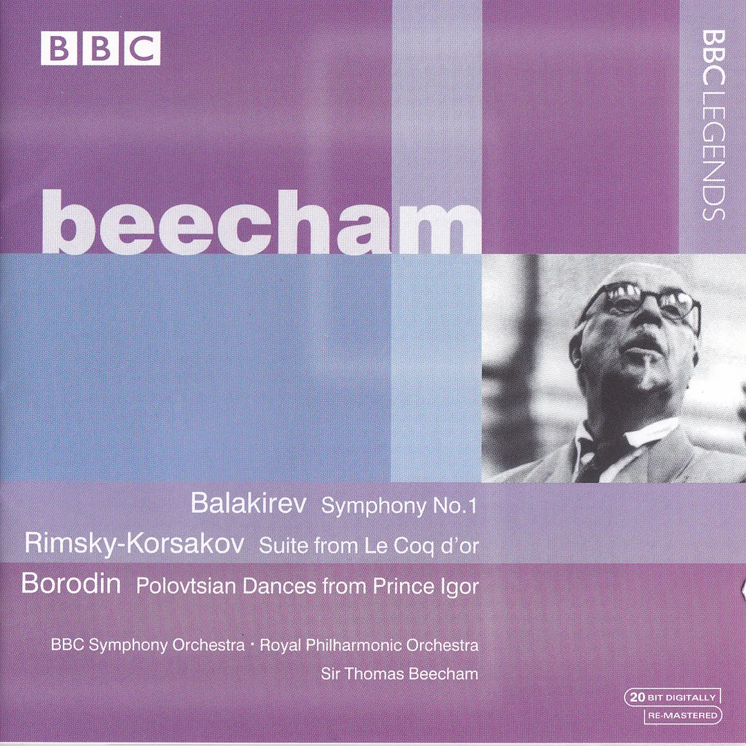 Balakirev: Symphony no. 1 / Rimsky-Korsakov: Suite from Le Coq d’or / Borodin: Polovtsian Dances from Prince Igor
