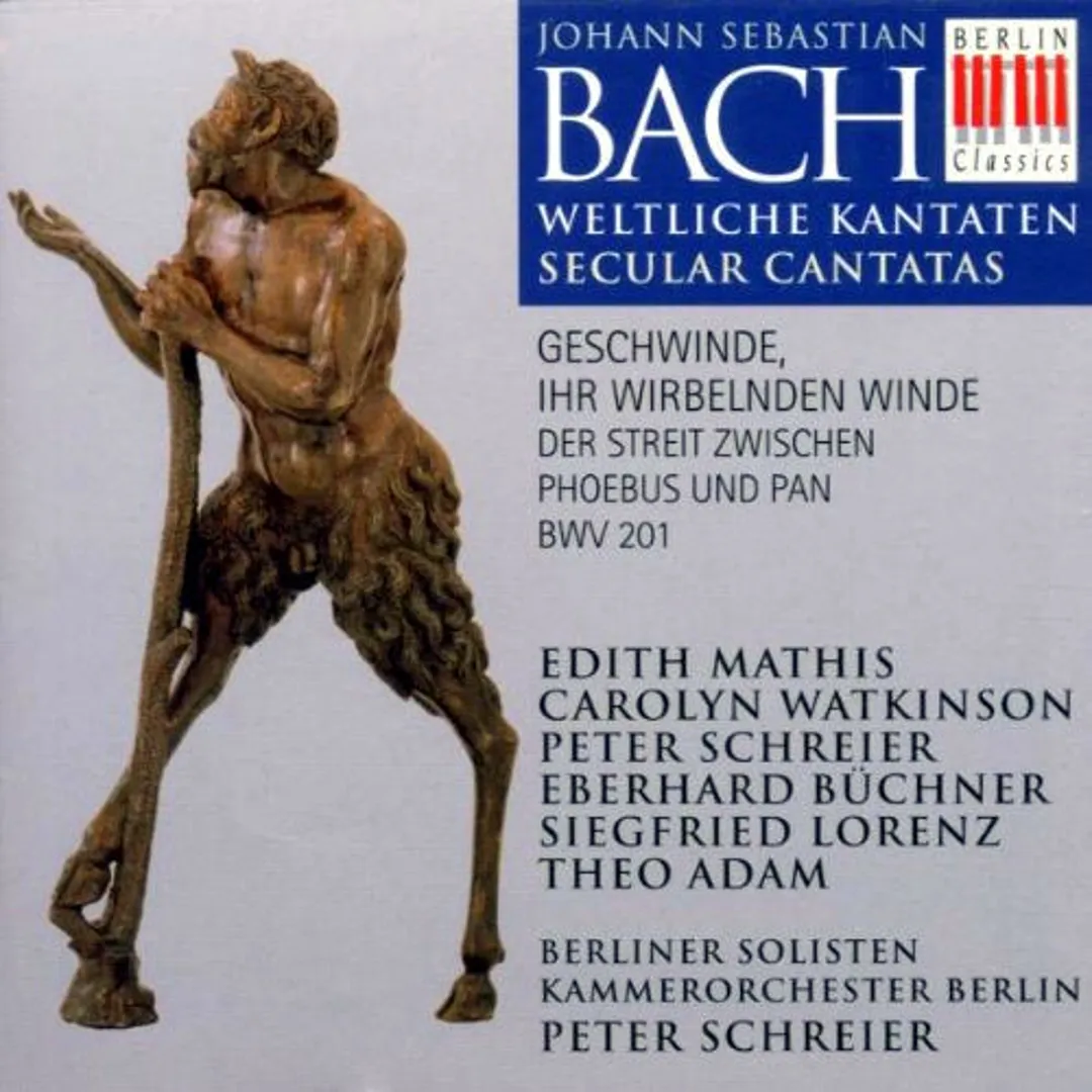 Weltliche Kantaten: Geschwinde, ihr wirbelnden Winde: Der Streit zwischen Phoebus und Pan BWV 201