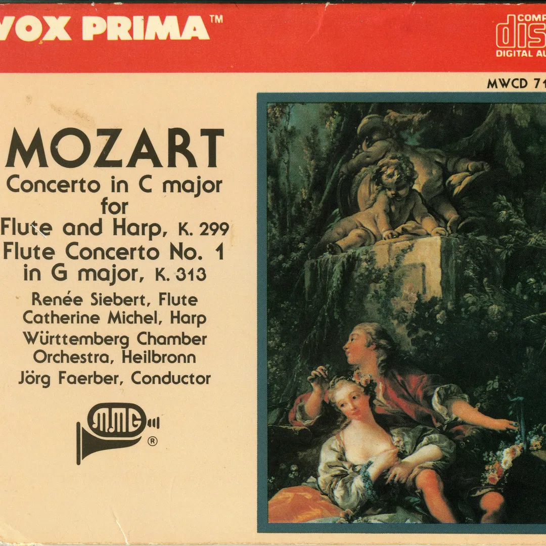 Concerto in C major for Flute and Harp, K. 299 / Flute Concerto No. 1 in G major, K. 313