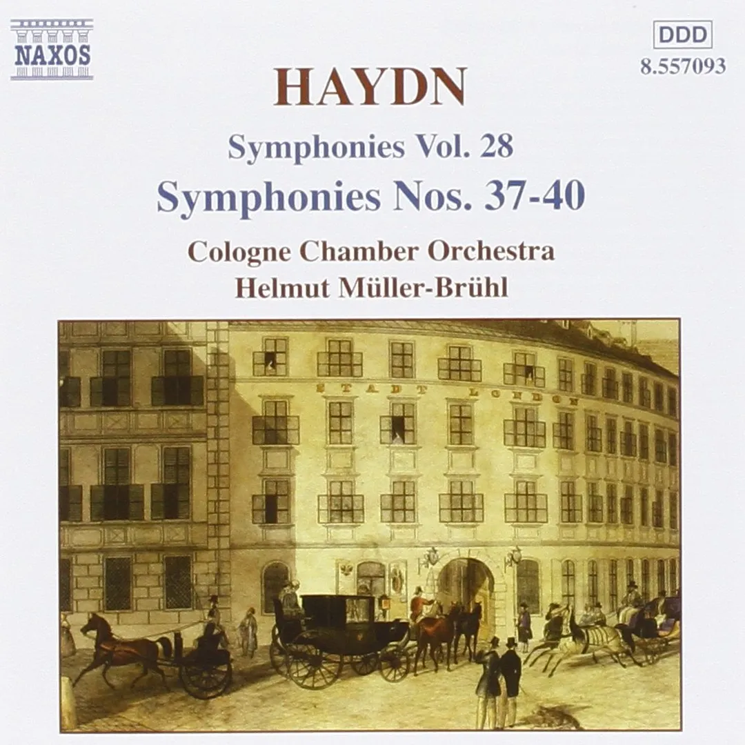 Symphonies, Vol. 28: Symphonies nos. 37-40