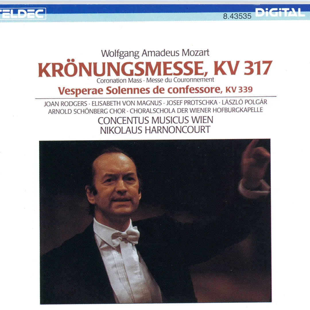 Missa in C major K. 317 “Coronation” / Vesperae solennes de confessore K. 339