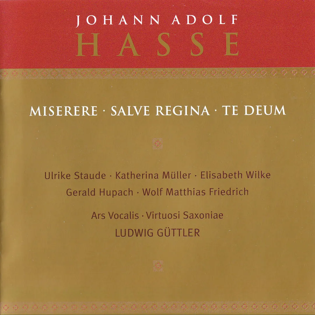 Miserere / Salve Regina / Te Deum