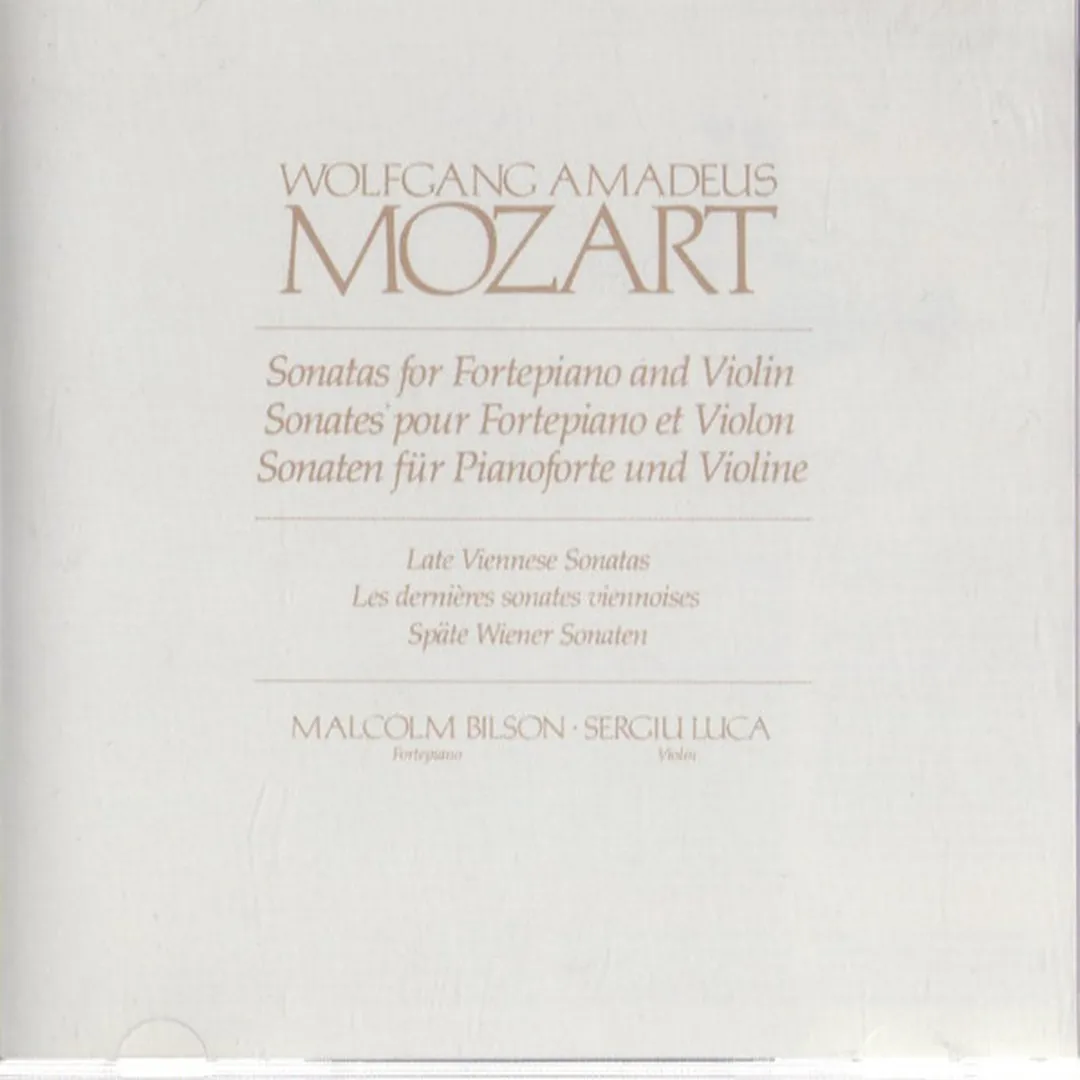 Sonatas for Fortepiano and Violin: Late Viennese Sonatas