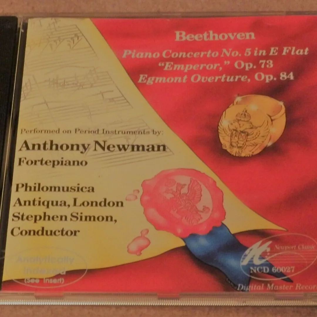 Piano Concerto no. 5 in E flat “Emperor”, op. 73 / Egmont Overture, op. 84