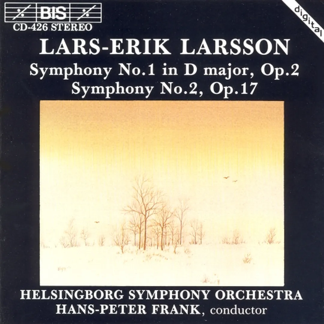 Symphony no. 1 in D major, op. 2 / Symphony no. 2, op. 17
