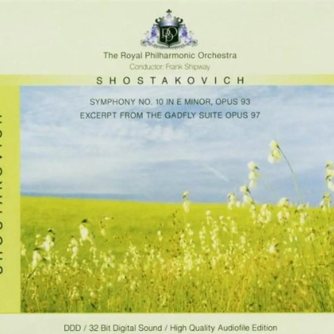 Symphony no. 10 in E minor, op. 93 / Excerpt From the Gadfly Suite, op. 97