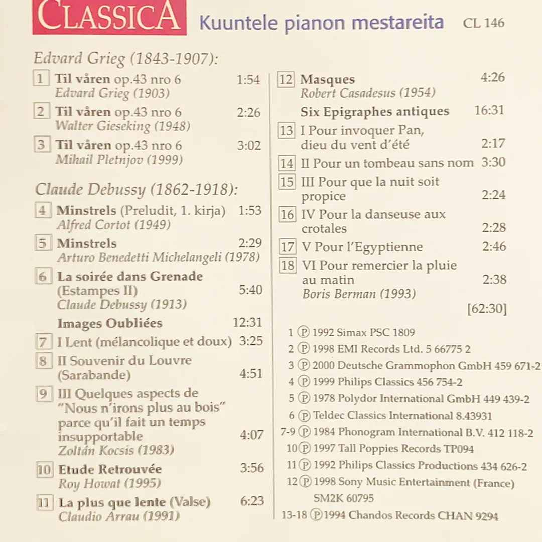 Kuuntele Mestareita (Listen to the Masters)
