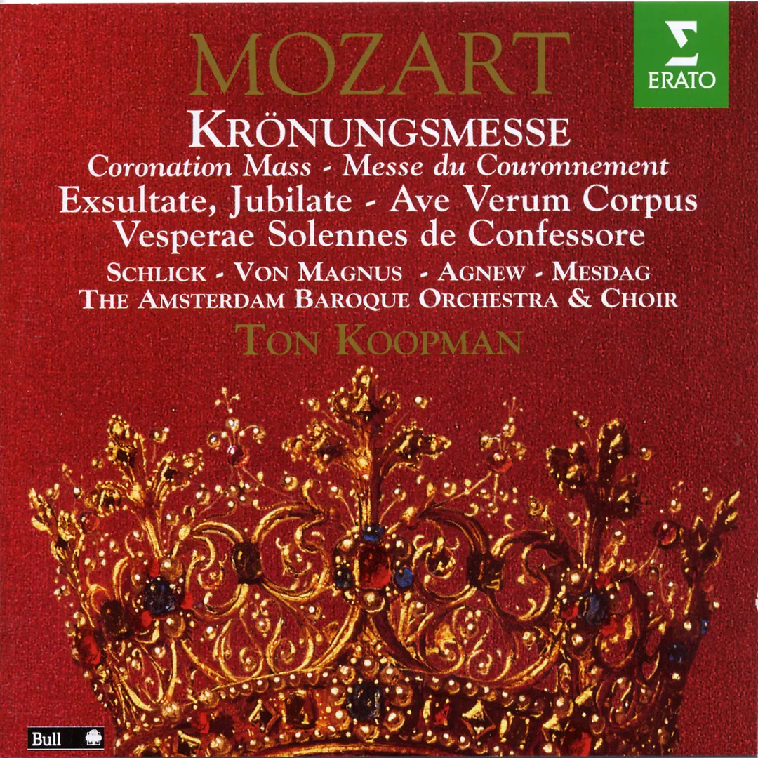 Krönungsmesse / Exsultate, jubilate / Ave verum corpus / Vesperae solennes de confessore