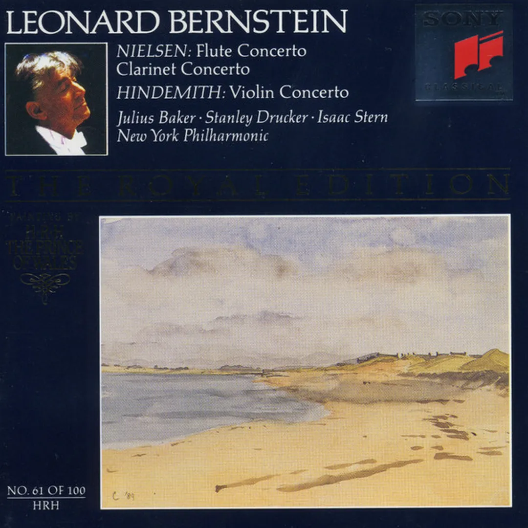 The Royal Edition, Volume 61: Nielsen: Flute Concerto / Clarinet Concerto / Hindemith: Violin Concerto