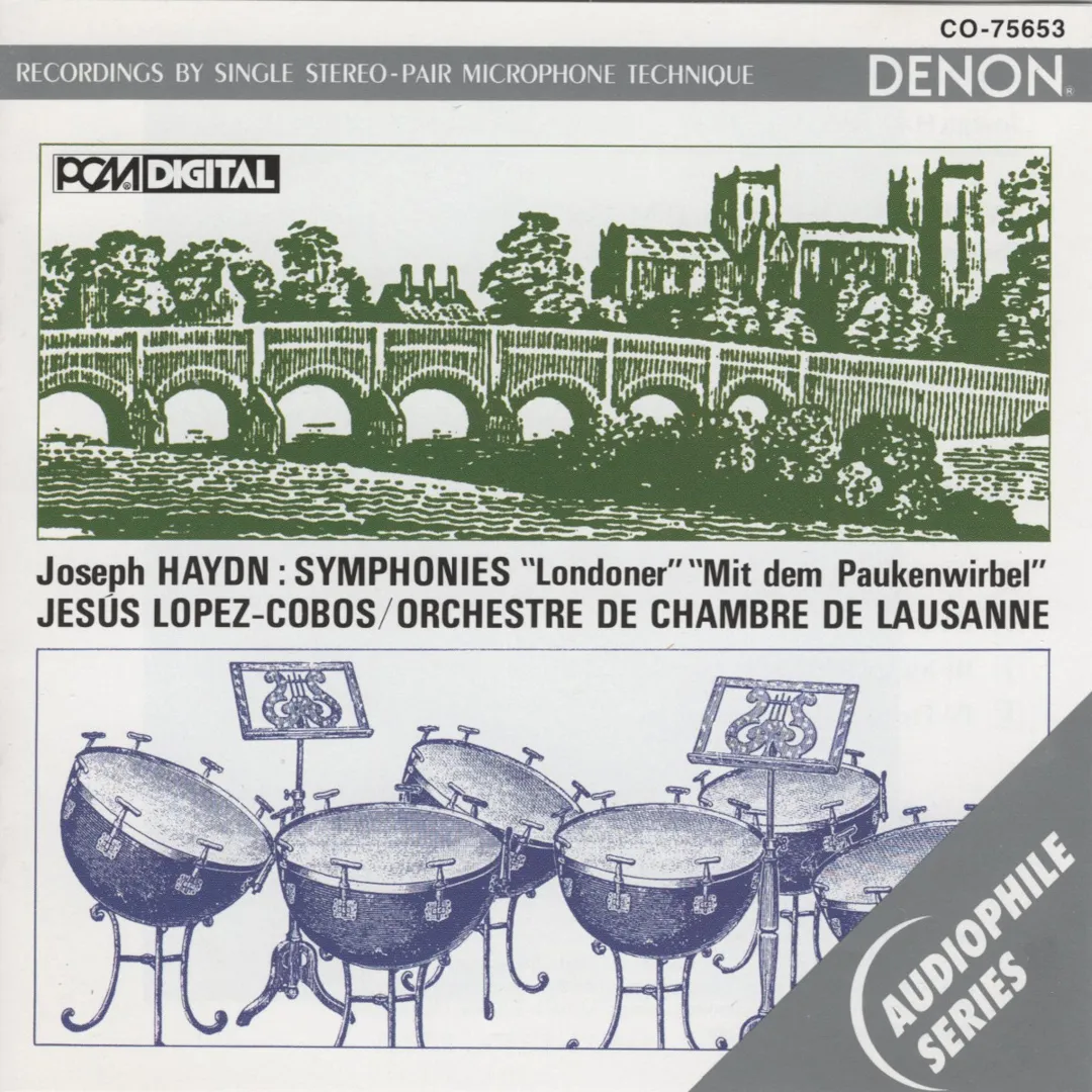 Symphonies No. 104 in D Major Hob.I-104; Symphony No. 103 in E-Flat Major Hob.I-103