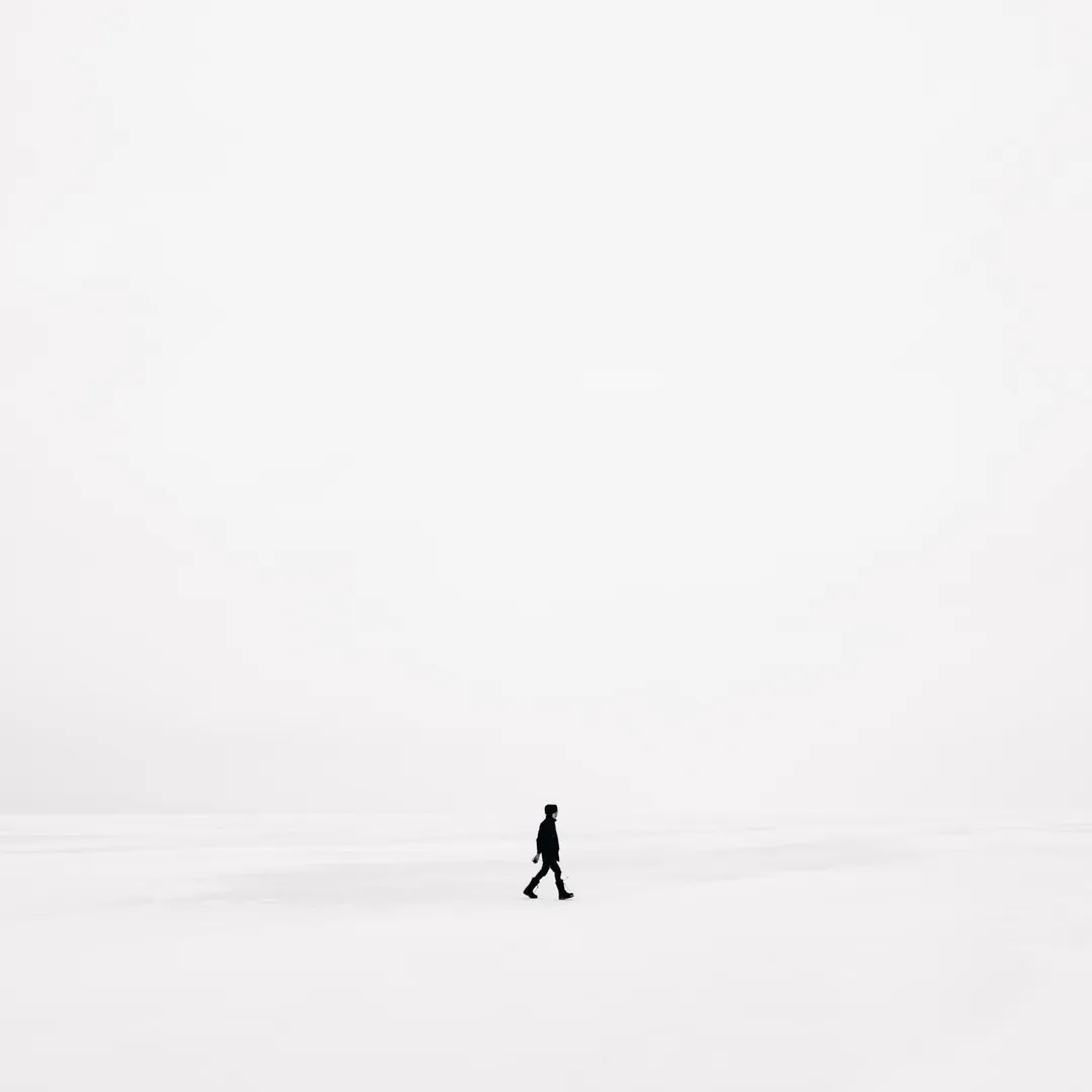 Quiet Snow on an Empty Field