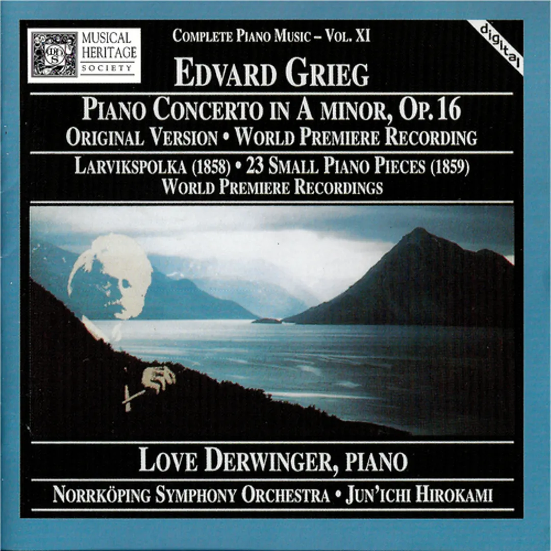 Piano Concerto in A minor, op. 16 / Larvikspolka / 23 Small Piano Pieces