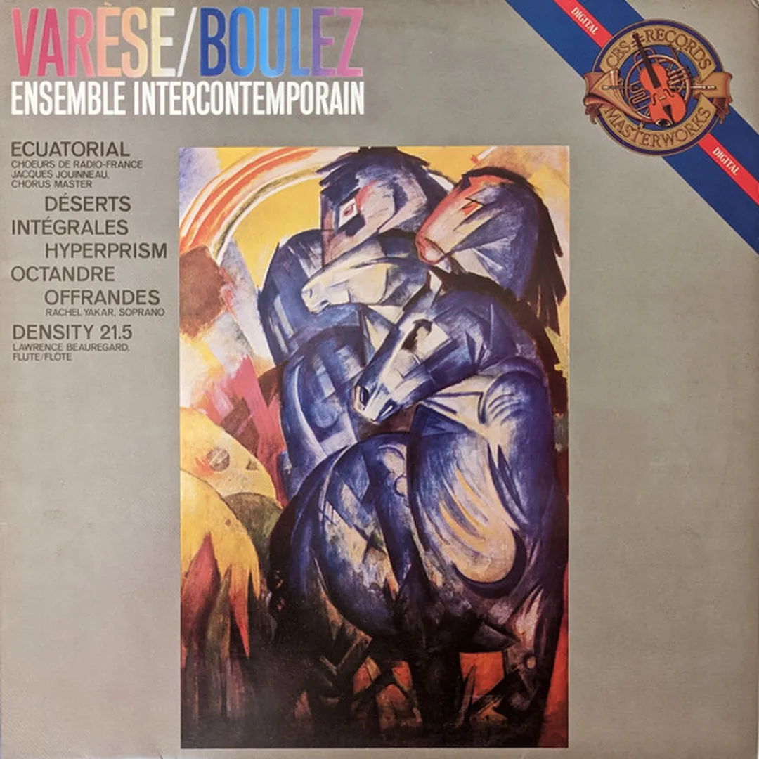 Ecuatorial / Déserts / Intégrales / Hyperprism / Octandre / Offrandes / Density 21.5