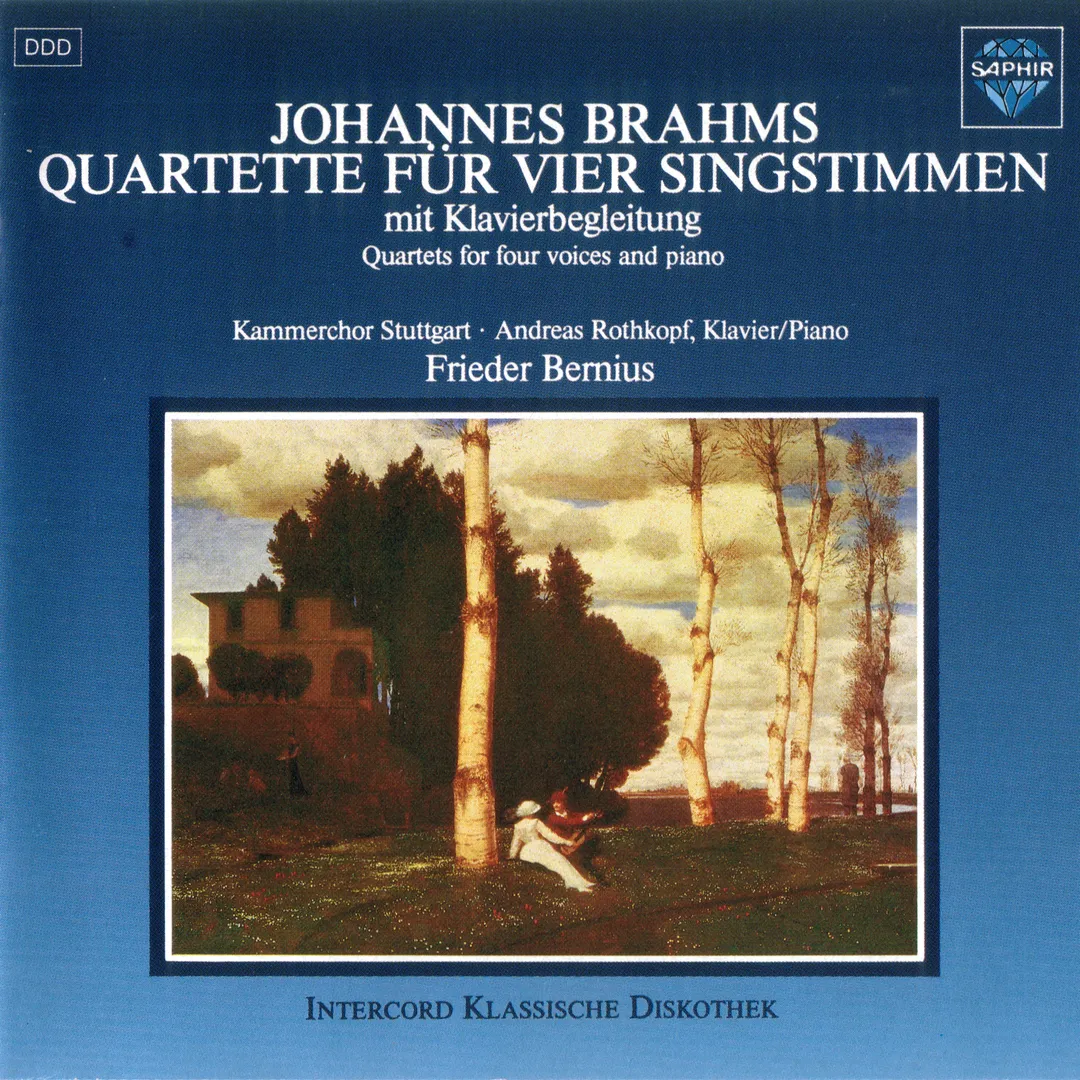 Quartette für vier Singstimmen mit Klavierbegleitung