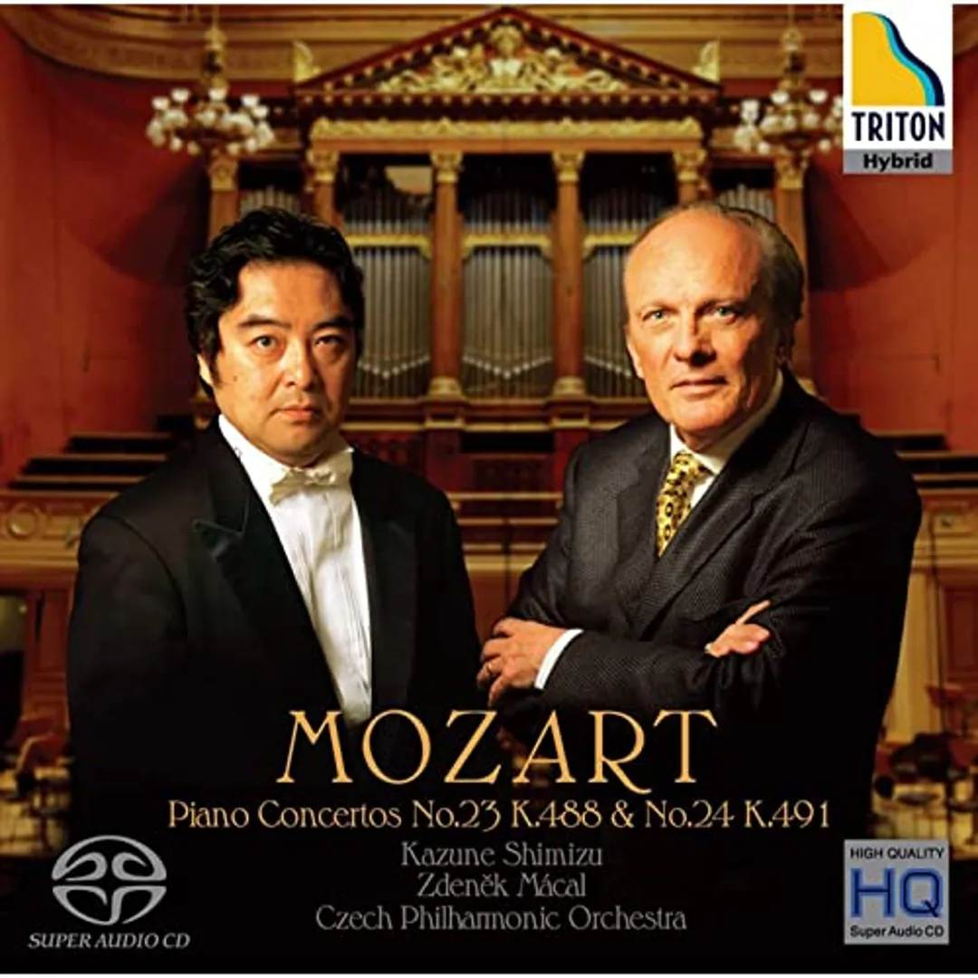 Piano Concertos no. 23, K. 488 & no. 24, K. 491