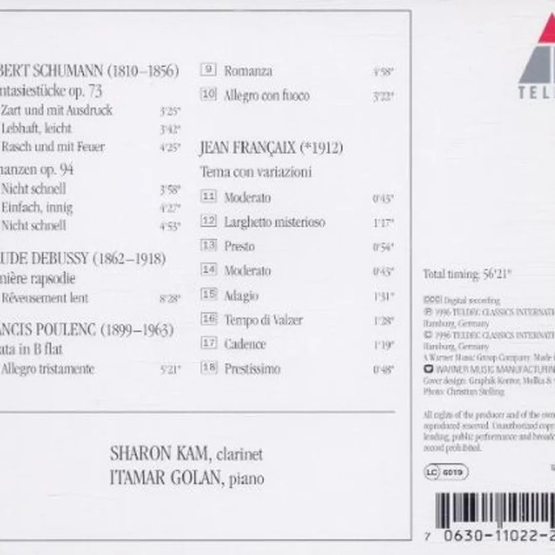 Works for Clarinet and Piano