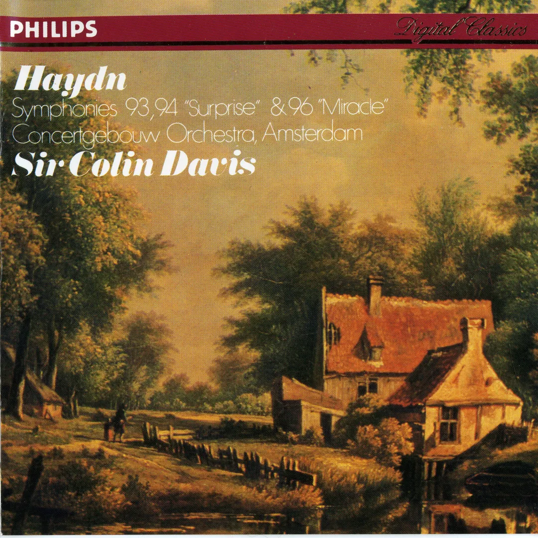 Symphonies 93, 94 "Surprise" & 96 "Miracle"