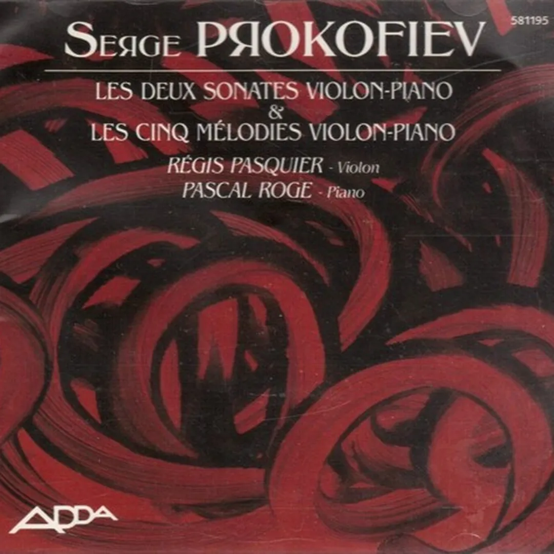 Les deux sonates violon-piano & Les cinq mélodies violon-piano