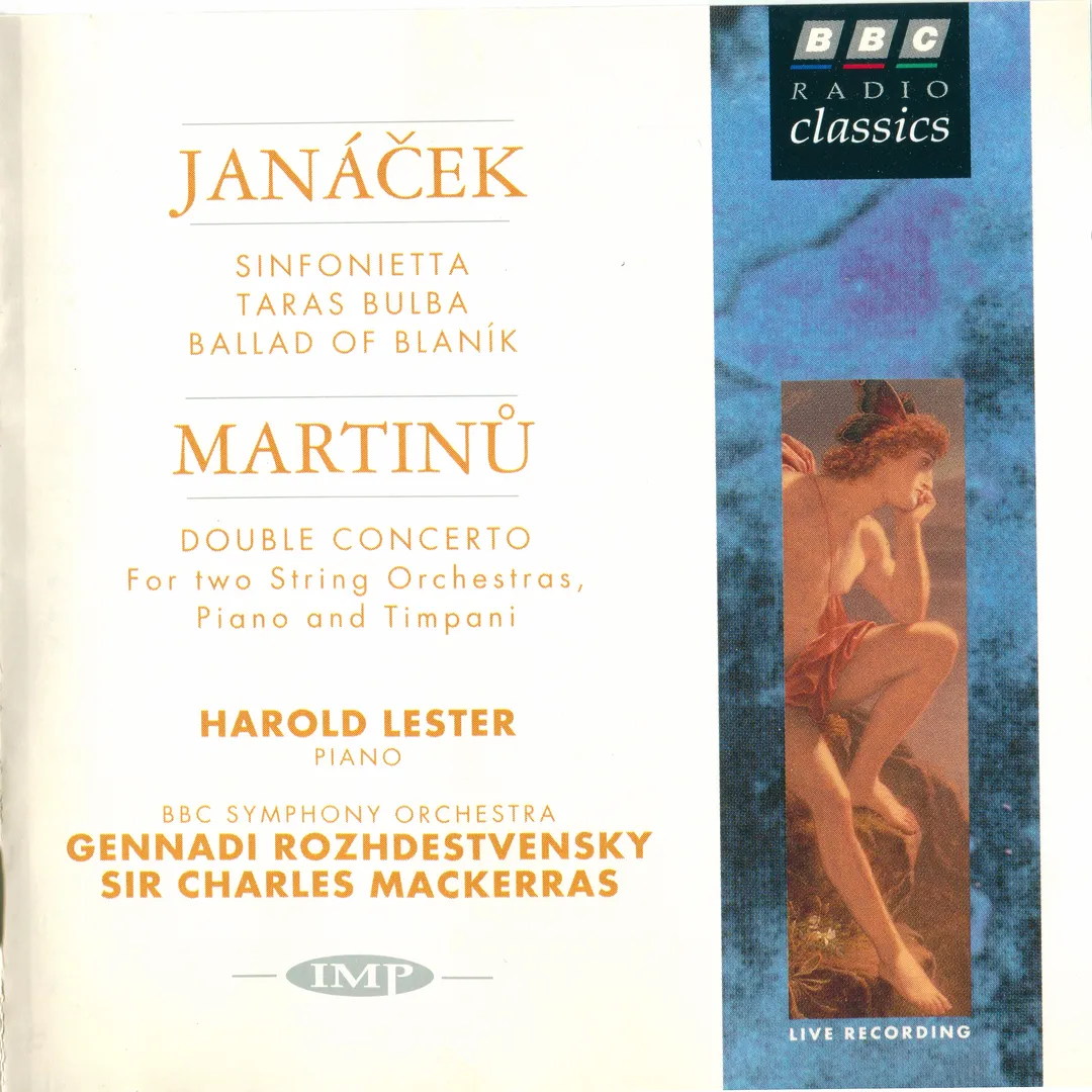 Janáček: Sinfonietta / Tarás Bulba / Ballad of Blaník / Martinů: Double Concerto for Two String Orchestras, Piano and Timpani