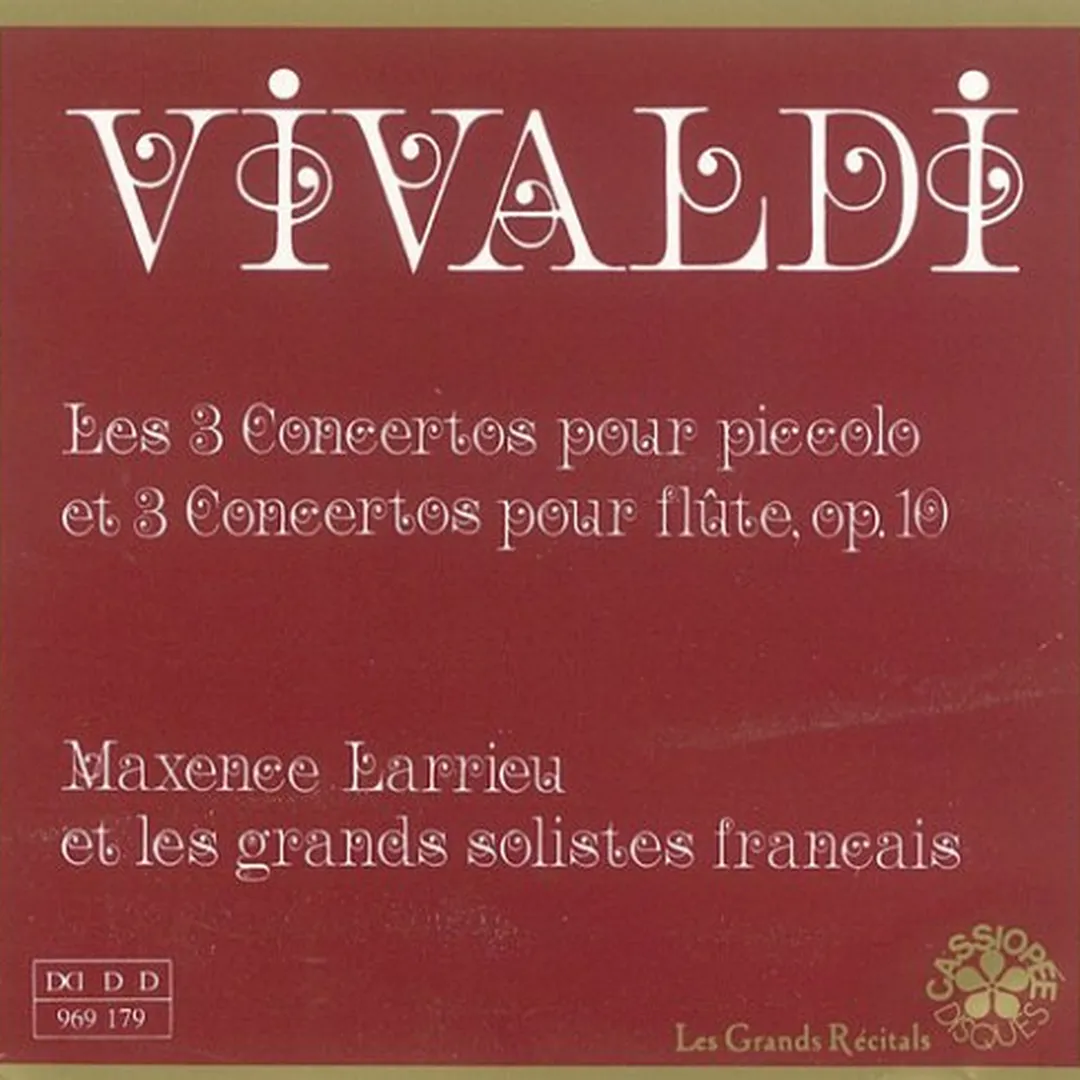 Les 3 concertos pour piccolo / 3 concertos pour flûte op. 10