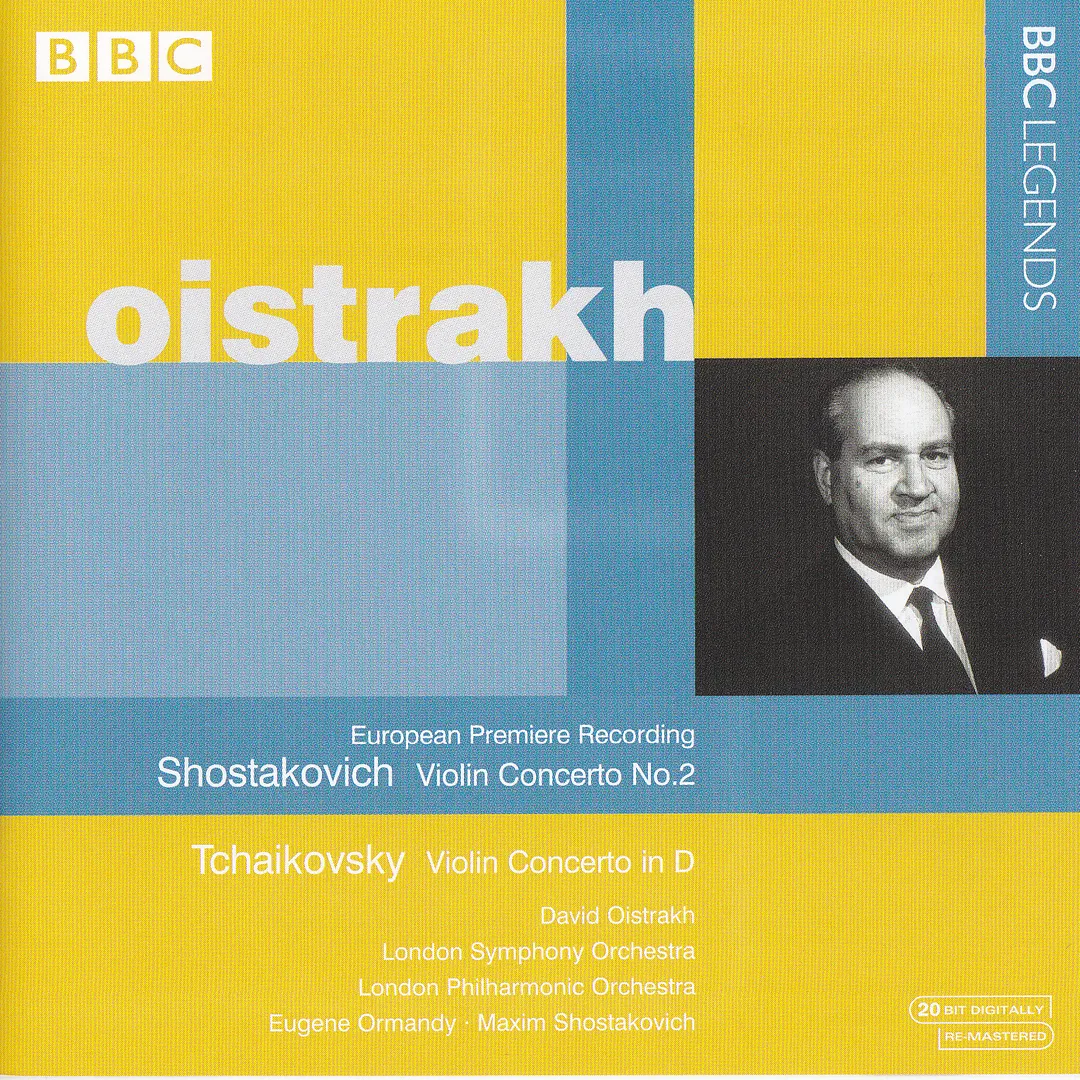 Shostakovich: Violin Concerto no. 2 / Tchaikovsky: Violin Concerto in D