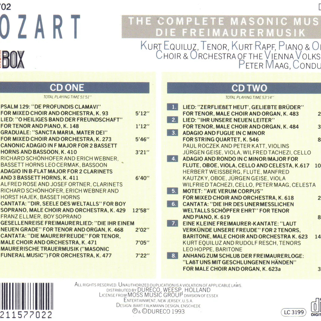 The Complete Masonic Music