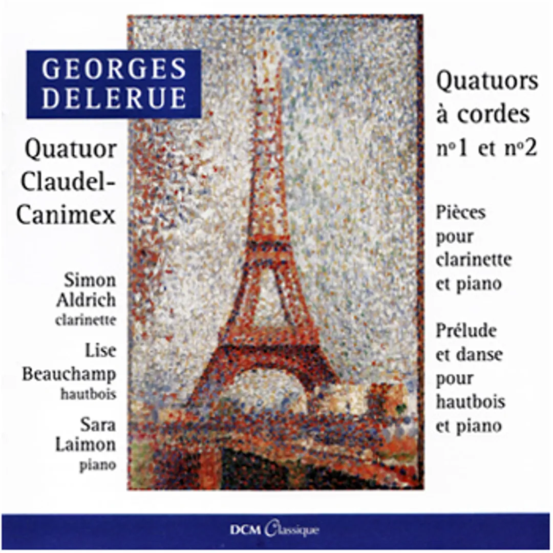 Quatuors à cordes n° 1 et n° 2, Pièces pour clarinette et piano, Prélude & danse pour hautbois et piano