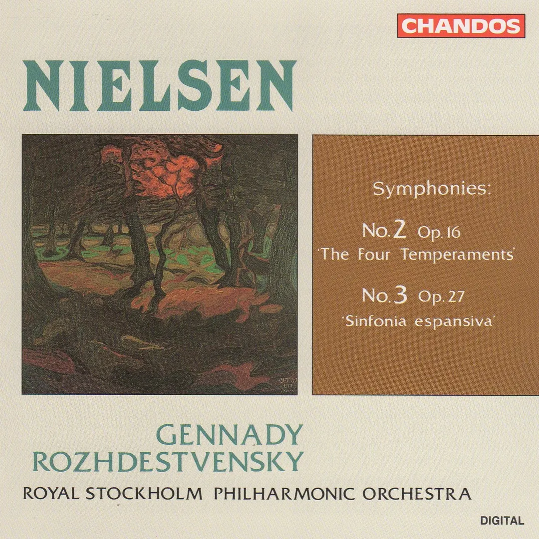 Symphonies: No. 2, op. 16 "The Four Temperaments" / No. 3, op. 27 "Sinfonia espansiva"