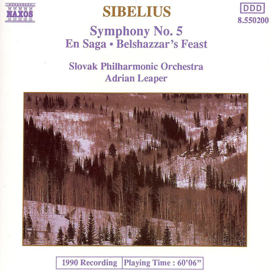 Symphony no. 5 / En Saga / Belshazzar's Feast