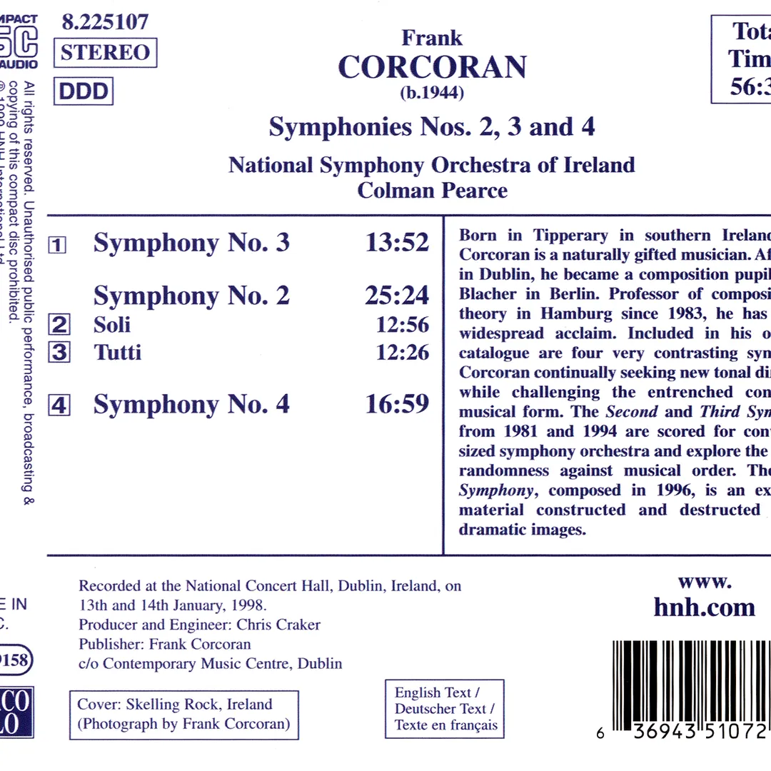 Symphonies nos. 2, 3 and 4