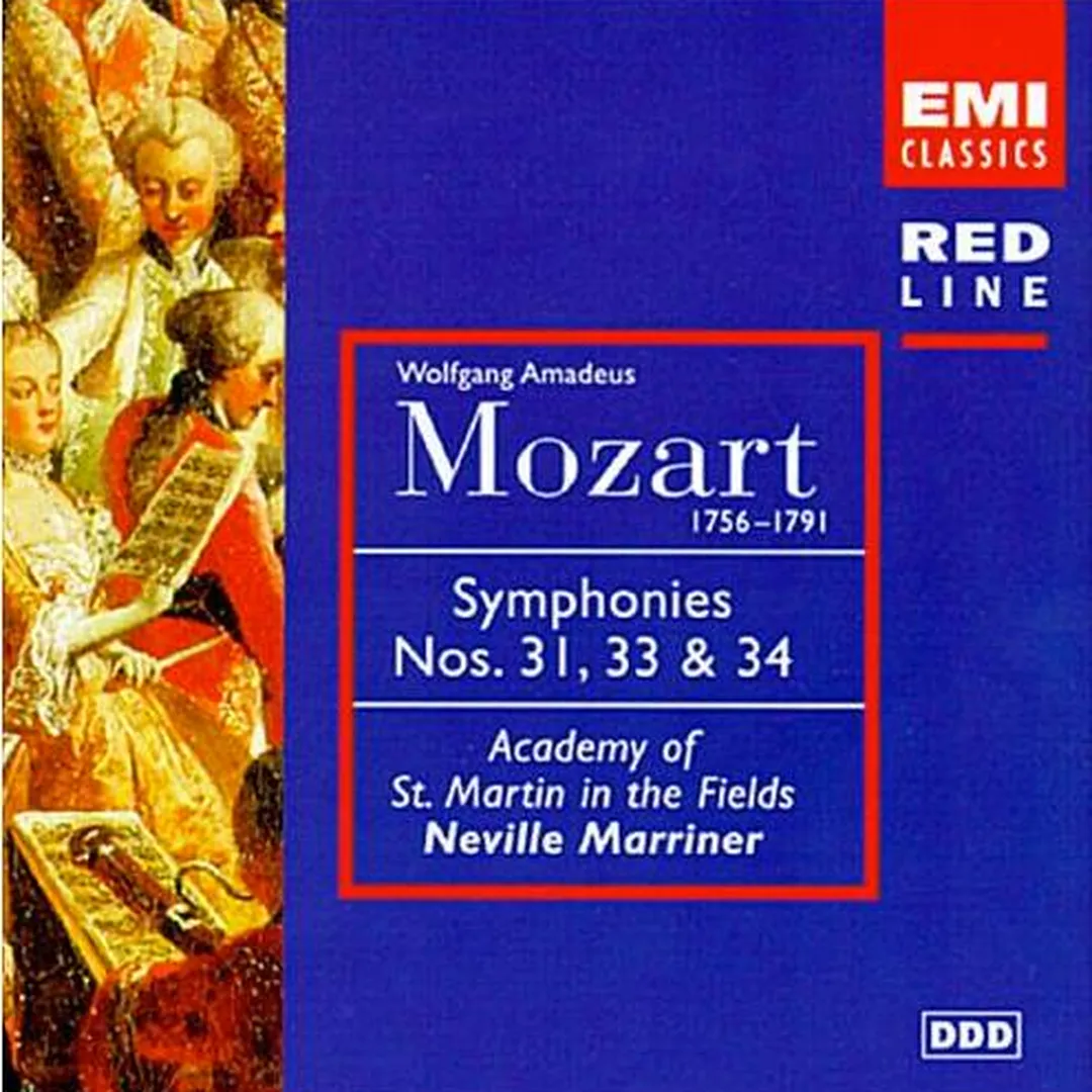 Symphonies nos. 31, 33 & 34