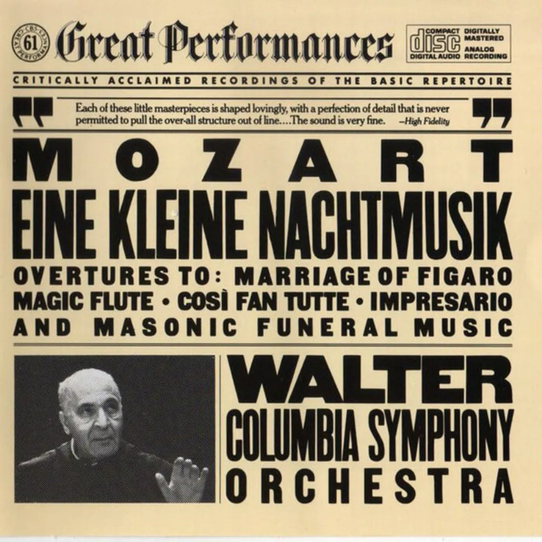Eine kleine Nachtmusik / Overtures / Masonic Funeral Music