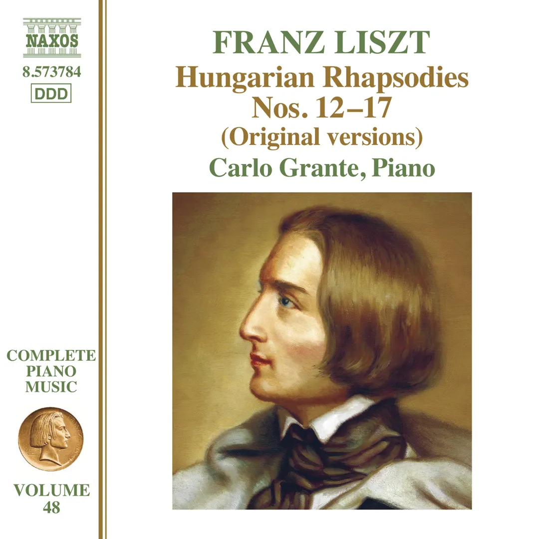 Complete Piano Music, Volume 48: Hungarian Rhapsodies nos. 12–17 (original versions)