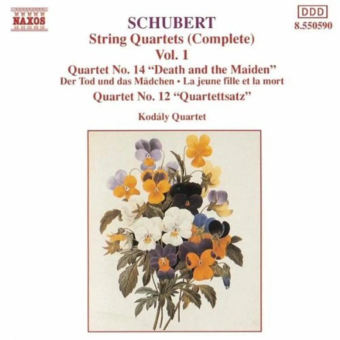 String Quartets (Complete), Vol. 1: Quartet no. 14 “Death and the Maiden” / Quartet no. 12 “Quartettsatz”