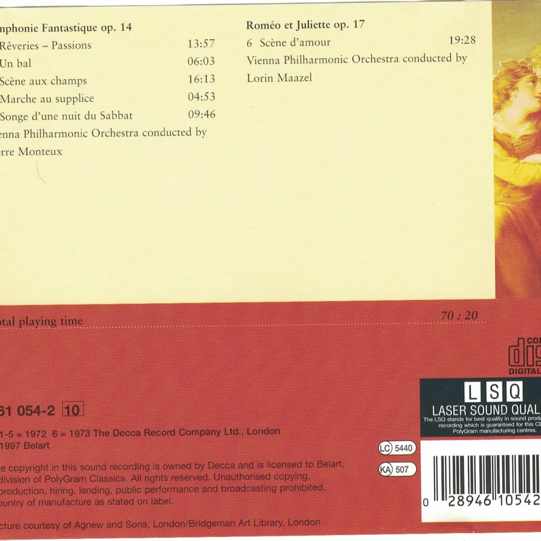 Romeo & Juliet / Symphonie fantastique