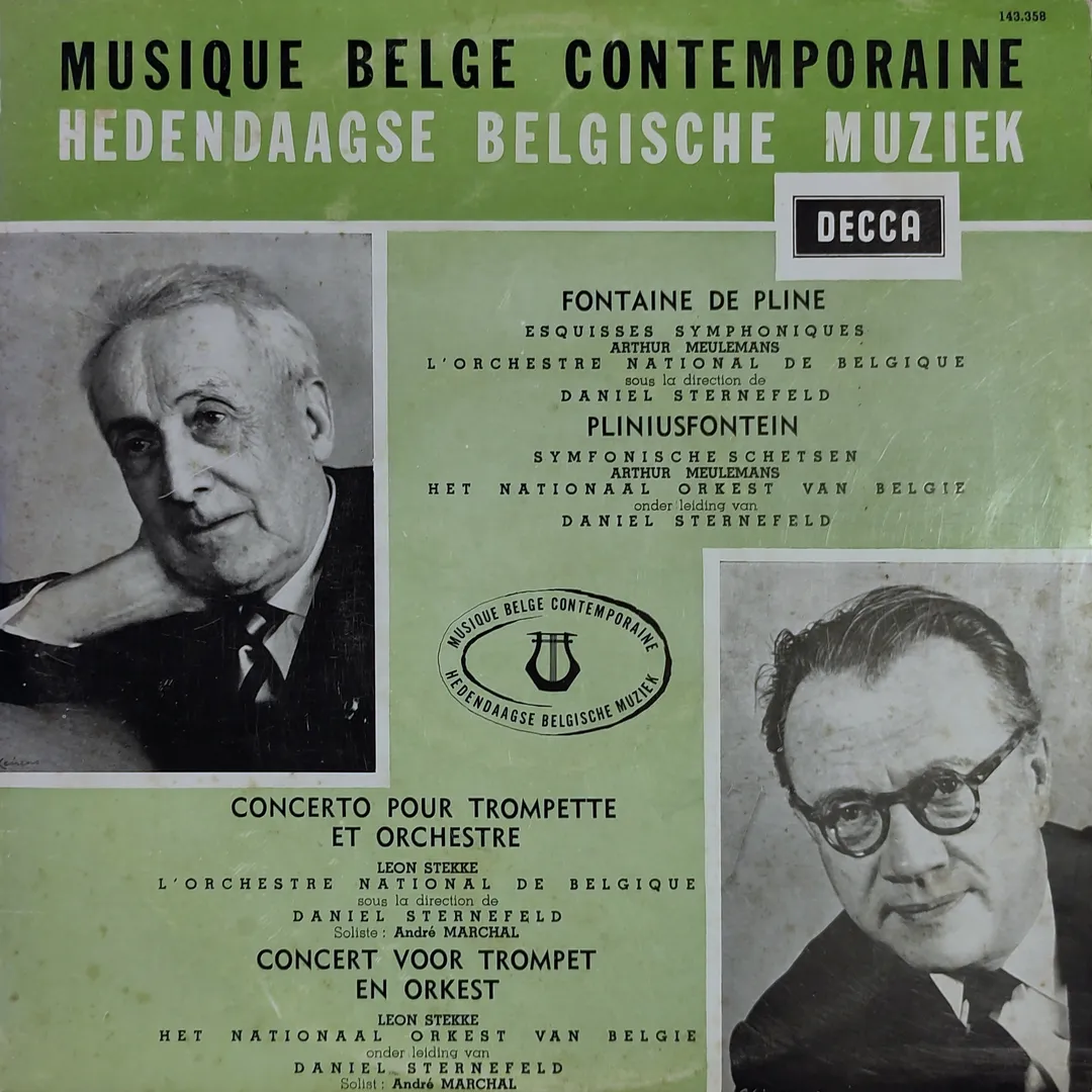 Meulemans: Pliniusfontein / Stekke: Concerto pour trompette et orchestre